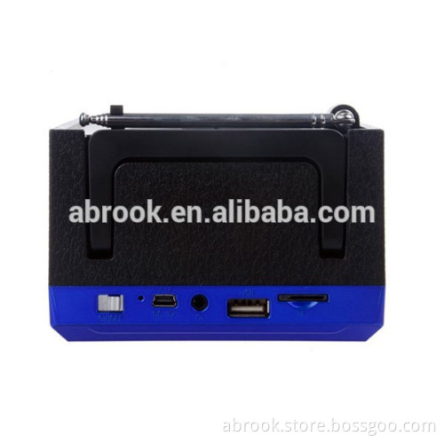 Hot manual super bass portable speaker led light